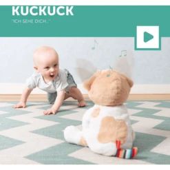 ZAZU Koekoekspel Knuffelhond Danny -EXIT TOYS || Steiff || fehn Verkoopwinkel koekoekspel knuffelhond danny a298655 3