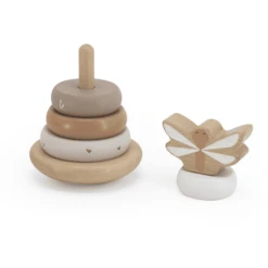 Label Label - Stapelringen Balance - Nougat -EXIT TOYS || Steiff || fehn Verkoopwinkel label label stapelringen balance nougat a394305 2