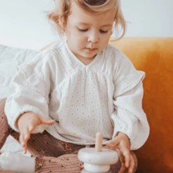 Label Label - Stapelringen Balance - Nougat -EXIT TOYS || Steiff || fehn Verkoopwinkel label label stapelringen balance nougat a394305 3