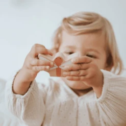 Label Label - Stapelringen Balance - Nougat -EXIT TOYS || Steiff || fehn Verkoopwinkel label label stapelringen balance nougat a394305 4