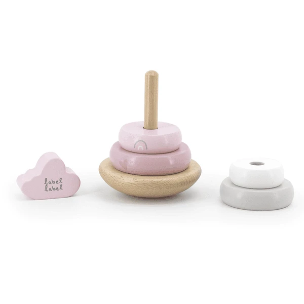 Label-Label - Stapelringen Balance - Roze 6 Label-Label - Stapelringen Balance - Roze - Afbeelding 4