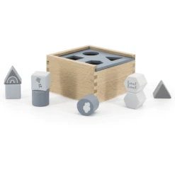 Label-Label - Vorm Sorteerdoos - Blauw -EXIT TOYS || Steiff || fehn Verkoopwinkel label label vorm sorteerdoos blauw a393324 2