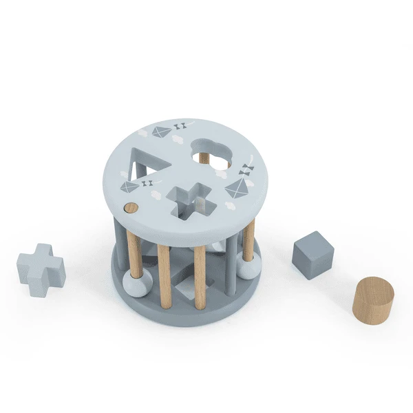 Label Label - Vorm Sorteerwiel - Blauw 5 Label Label - Vorm Sorteerwiel - Blauw - Image 3