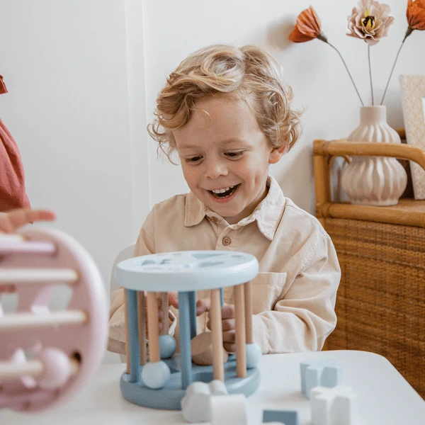 Label Label - Vorm Sorteerwiel - Blauw 7 Label Label - Vorm Sorteerwiel - Blauw - Image 5