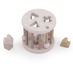 Label Label - Vorm Sorteerwiel - Roze -EXIT TOYS || Steiff || fehn Verkoopwinkel label label vorm sorteerwiel roze a394289 2