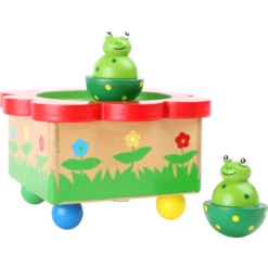 Small Foot LEGLER Muziekdoos Kikkers -EXIT TOYS || Steiff || fehn Verkoopwinkel legler muziekdoos kikkers a096030 3