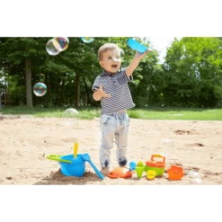 LENA Zandset Blauw, 10-delig -EXIT TOYS || Steiff || fehn Verkoopwinkel lena zandset blauw 10 delig a132840 2