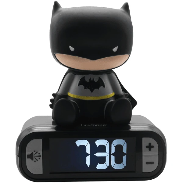 LEXIBOOK Batman Wekker Met 3D Nachtlicht Figuur 6 LEXIBOOK Batman Wekker Met 3D Nachtlicht Figuur - Afbeelding 4