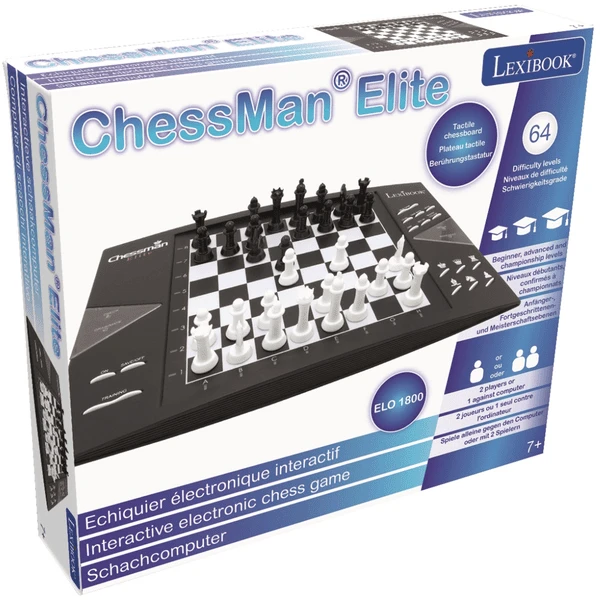 LEXIBOOK ChessMan® Elite, Elektronische Schaakset Met Touch-toetsenbord 7 LEXIBOOK ChessMan® Elite, Elektronische Schaakset Met Touch-toetsenbord - Image 5