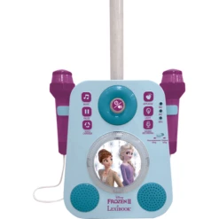 LEXIBOOK Disney Frozen Karaoke Cabine Met Twee Microfoons En Licht- En Geluidseffecten -EXIT TOYS || Steiff || fehn Verkoopwinkel lexibook disney frozen karaoke cabine met twee microfoons en licht en geluidseffecten a320416 3