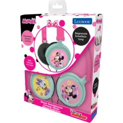 LEXIBOOK Disney Minnie Mouse Stereo Hoofdtelefoon, Opvouwbaar -EXIT TOYS || Steiff || fehn Verkoopwinkel lexibook disney minnie mouse stereo hoofdtelefoon opvouwbaar a408292 2