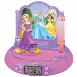 LEXIBOOK Disney Princess Projectie Wekker
