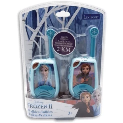 LEXIBOOK Disney The Ice Queen Twee Walkietalkies Tot Twee Kilometer Met Riemclip -EXIT TOYS || Steiff || fehn Verkoopwinkel lexibook disney the ice queen twee walkietalkies tot twee kilometer met riemclip a320354 4