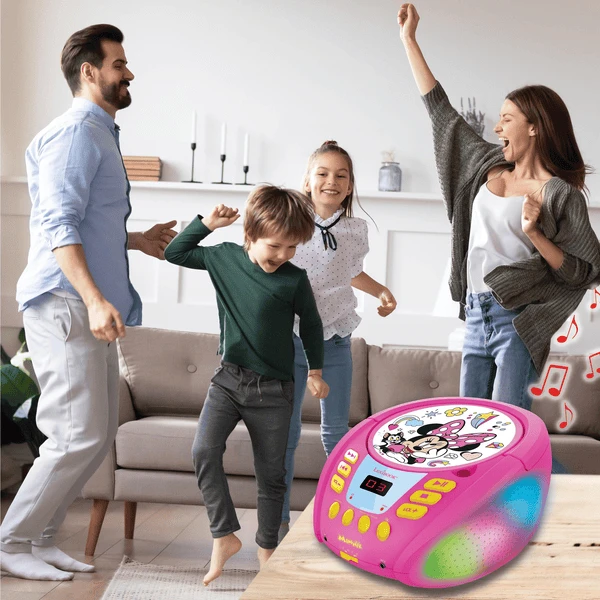 LEXIBOOK Minnie Bluetooth CD-speler Met Lichteffecten 5 LEXIBOOK Minnie Bluetooth CD-speler Met Lichteffecten - Afbeelding 3