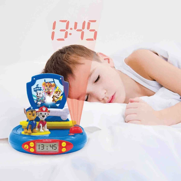 LEXIBOOK Paw Patrol Projectie Alarmklok 4 LEXIBOOK Paw Patrol Projectie Alarmklok - Image 2
