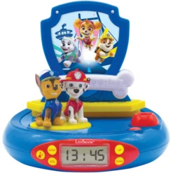 LEXIBOOK Paw Patrol Projectie Alarmklok