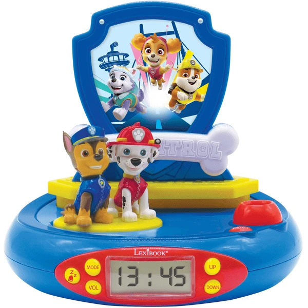 LEXIBOOK Paw Patrol Projectie Alarmklok 6 LEXIBOOK Paw Patrol Projectie Alarmklok - Image 4