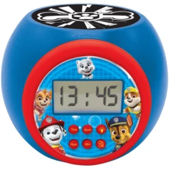 LEXIBOOK Paw Patrol Projectiewekker Met LED-kleurverandering En Timerfunctie