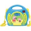 LEXIBOOK Peppa Pig CD-speler Met Twee Microfoons -EXIT TOYS || Steiff || fehn Verkoopwinkel lexibook peppa pig cd speler met twee microfoons a320262