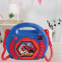 LEXIBOOK Spider Een CD-speler Met Twee Microfoons -EXIT TOYS || Steiff || fehn Verkoopwinkel lexibook spider een cd speler met twee microfoons a320300 2