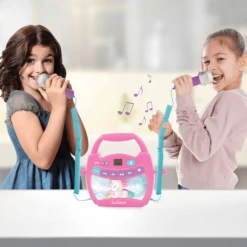 LEXIBOOK Unicorn - Mijn Eerste Digital Karaoke Speler Met Twee Microfoons, LED Lichteffecten, Bluetooth En Oplaadbare Batterij -EXIT TOYS || Steiff || fehn Verkoopwinkel lexibook unicorn mijn eerste digital karaoke speler met twee microfoons led lichteffecten bluetooth en oplaadbare batterij a320487 2