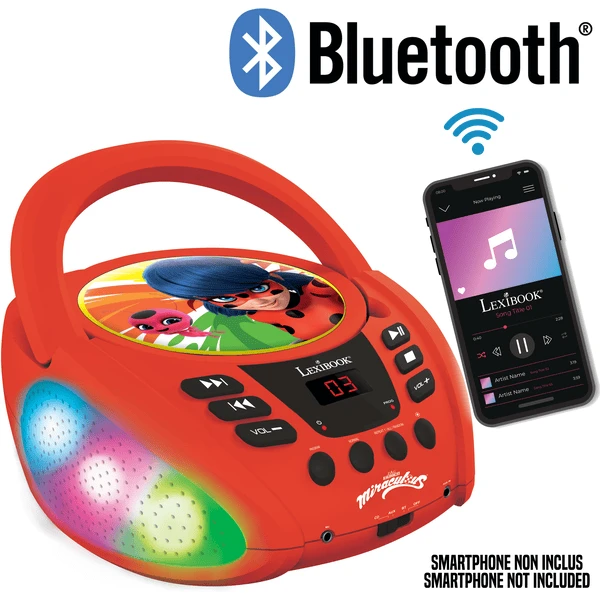 LEXIBOOK Wonderbaarlijke Bluetooth Met CD-speler 6 LEXIBOOK Wonderbaarlijke Bluetooth Met CD-speler - Image 4