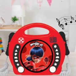 LEXIBOOK Wonderbaarlijke CD-speler Met Twee Microfoons -EXIT TOYS || Steiff || fehn Verkoopwinkel lexibook wonderbaarlijke cd speler met twee microfoons a320236 4