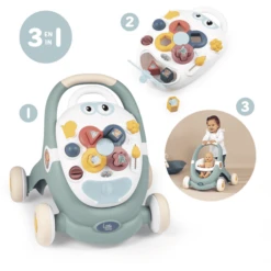 Little Smoby 3-in-1 Baby Looprek -EXIT TOYS || Steiff || fehn Verkoopwinkel little smoby 3 in 1 baby looprek a354639 3