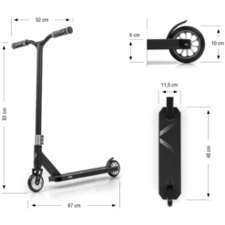MMX Stunt- Scoot Er Raptor Silver -EXIT TOYS || Steiff || fehn Verkoopwinkel mmx stunt scoot er raptor silver a319395 1
