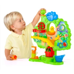 MOLTO Activity Boomhut Met Figuren En Geluid -EXIT TOYS || Steiff || fehn Verkoopwinkel molto activity boomhut met figuren en geluid a397610 1