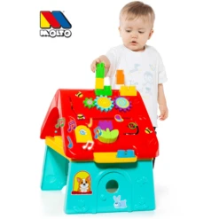 MOLTO Activity Huis Met Accessoires 10 Bouwstenen -EXIT TOYS || Steiff || fehn Verkoopwinkel molto activity huis met accessoires 10 bouwstenen a397540 2