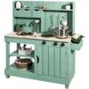 MUDDY BUDDY Buitenspeelkeuken "Explorer" Saliegroen -EXIT TOYS || Steiff || fehn Verkoopwinkel muddy buddy buitenspeelkeuken explorer saliegroen a412341