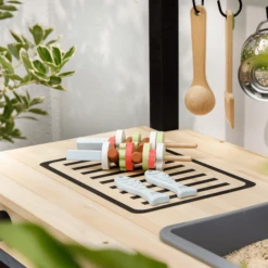 MUDDY BUDDY Speelkeuken Voor Buiten "Grill &Chill" Naturel-zwart -EXIT TOYS || Steiff || fehn Verkoopwinkel muddy buddy speelkeuken voor buiten grill chill naturel zwart a412735 4