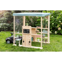 MUDDY BUDDY Speelwinkel Tankstation Voor Buiten "Bubble Catcher" Naturel - Saliegroen -EXIT TOYS || Steiff || fehn Verkoopwinkel muddy buddy speelwinkel tankstation voor buiten bubble catcher naturel saliegroen a412377 3