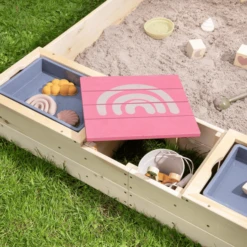 MUDDY BUDDY Zandbak "Beach Rebel" Naturel Poederroze -EXIT TOYS || Steiff || fehn Verkoopwinkel muddy buddy zandbak beach rebel naturel poederroze a412387 2