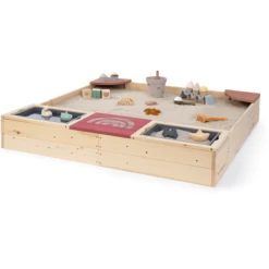 MUDDY BUDDY Zandbak "Beach Rebel" Naturel Poederroze -EXIT TOYS || Steiff || fehn Verkoopwinkel muddy buddy zandbak beach rebel naturel poederroze a412387 3