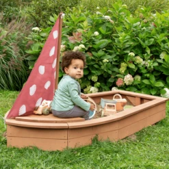 MUDDY BUDDY Zandbak "Seashell Diver" Cacaobruin -EXIT TOYS || Steiff || fehn Verkoopwinkel muddy buddy zandbak seashell diver cacaobruin a412344 4