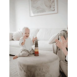 Mushie Stapelbeker, Petal -EXIT TOYS || Steiff || fehn Verkoopwinkel mushie stapelbeker petal a399218 3