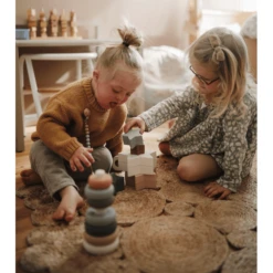 Mushie Stapeltoren, Kleurrijk -EXIT TOYS || Steiff || fehn Verkoopwinkel mushie stapeltoren kleurrijk a399231 4