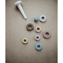 Mushie Stapeltoren Rustiek -EXIT TOYS || Steiff || fehn Verkoopwinkel mushie stapeltoren rustiek a399226 2