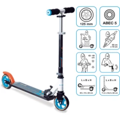 Muuwmi Aluminium Scoot Er 125 Mm, Zwart -EXIT TOYS || Steiff || fehn Verkoopwinkel muuwmi aluminium scoot er 125 mm zwart a402169 3