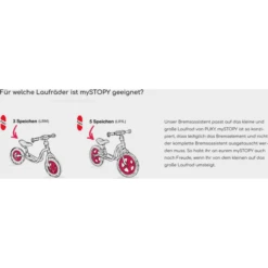 MySTOPY Wielrem Voor PUKY LR M Zwart -EXIT TOYS || Steiff || fehn Verkoopwinkel mystopy wielrem voor puky lr m zwart a381101 4