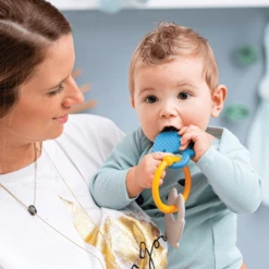 Nattou Bijtring Beer & Eend Oker -EXIT TOYS || Steiff || fehn Verkoopwinkel nattou bijtring beer amp eend oker a309736 3