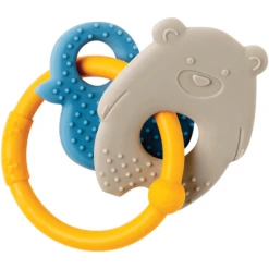 Nattou Bijtring Beer & Eend Oker -EXIT TOYS || Steiff || fehn Verkoopwinkel nattou bijtring beer amp eend oker a309736 4