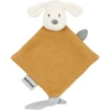 Nattou Charlie Mini Knuffel Sjaal Jacquard Caramel