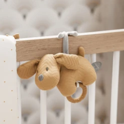 Nattou Charlie Mini Toy Dog Jacquard Caramel -EXIT TOYS || Steiff || fehn Verkoopwinkel nattou charlie mini toy dog jacquard caramel a388981 3