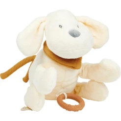 Nattou Charlie Muziekdoos Hond Flanel Vanille -EXIT TOYS || Steiff || fehn Verkoopwinkel nattou charlie muziekdoos hond flanel vanille a389658 1
