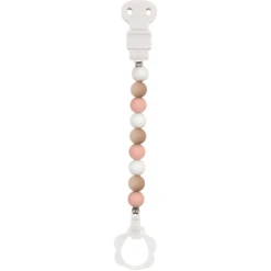 Nattou Dummy Ketting Roze-wit-beige -EXIT TOYS || Steiff || fehn Verkoopwinkel nattou dummy ketting roze wit beige a309541 1