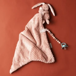 Nattou Lapidou Knuffeldeken Oud Roze Dennen Apple -EXIT TOYS || Steiff || fehn Verkoopwinkel nattou lapidou knuffeldeken oud roze dennen apple a389968 3