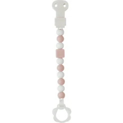 Nattou Lapidou - Speenketting, Roze-wit -EXIT TOYS || Steiff || fehn Verkoopwinkel nattou lapidou speenketting roze wit a229201 4